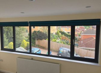 Roller Blinds fitted at a house in Exmouth.